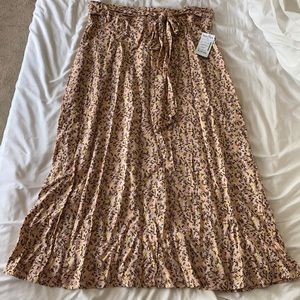 NWT midi skirt